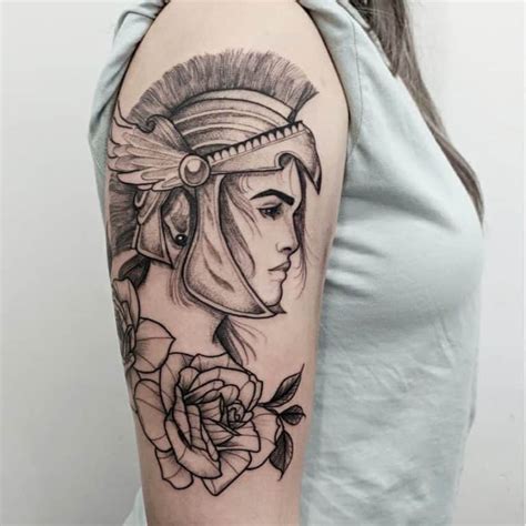 tatuaje de atenea|Ideas de Tatuajes de Atenea